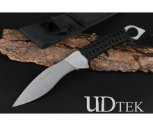 Cold Steel 5CR13MOV blade straight fixed knife with rope UD605223